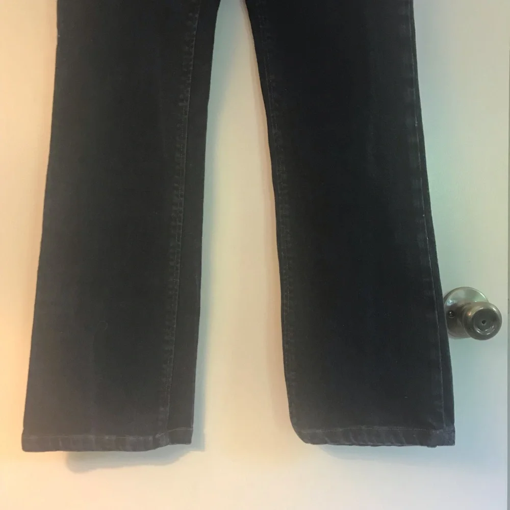 Theory Medium Wash Boot Cut Jeans - Picture 2 of 7